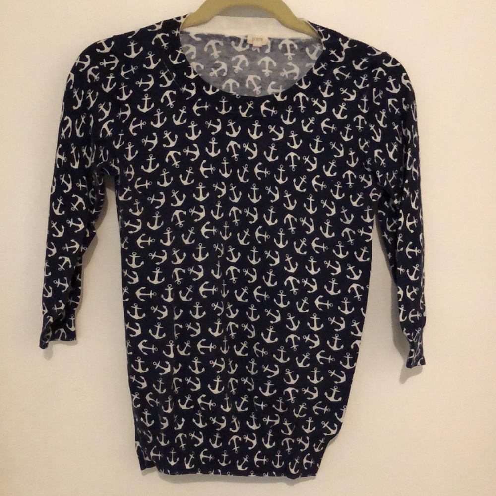 j.Crew Anchor Sweater